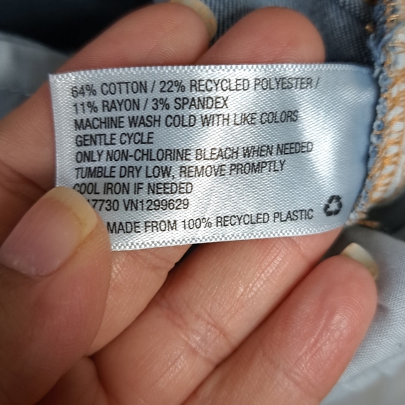 NWT Knox Rose Plus Size High Rise Distressed Bootcut Jeans Dark Wash - Picture 16 of 16